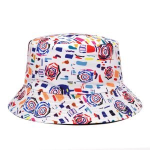 abstract bucket hat