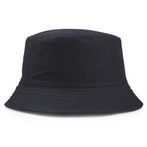 black fisherman hat