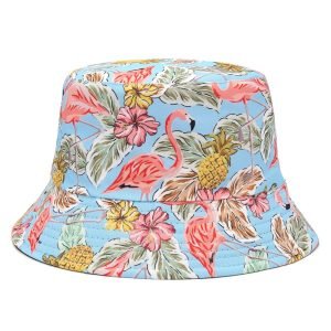 bucket hat flamingo