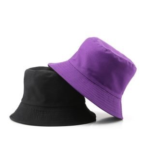 bucket hats purple