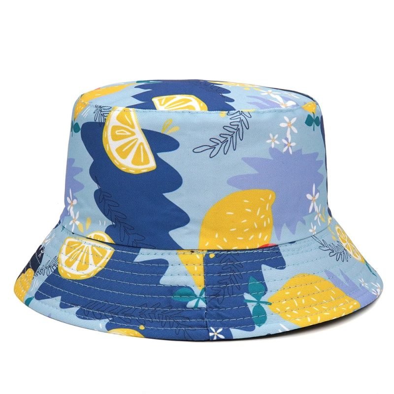 lemon bucket hat