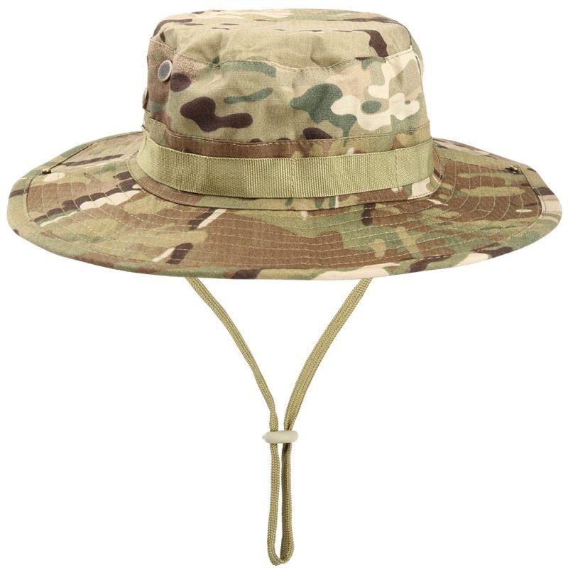 military style bucket hats