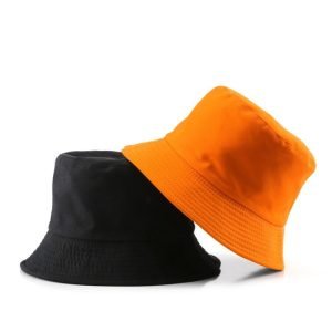 orange bucket hat