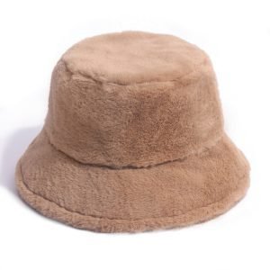 plush bucket hat
