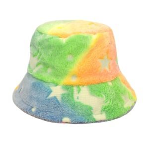 womens faux fur bucket hat 2