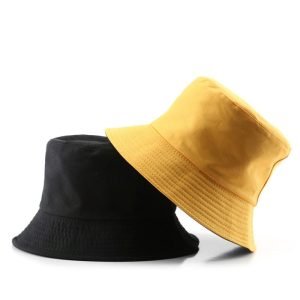 yellow bucket hat